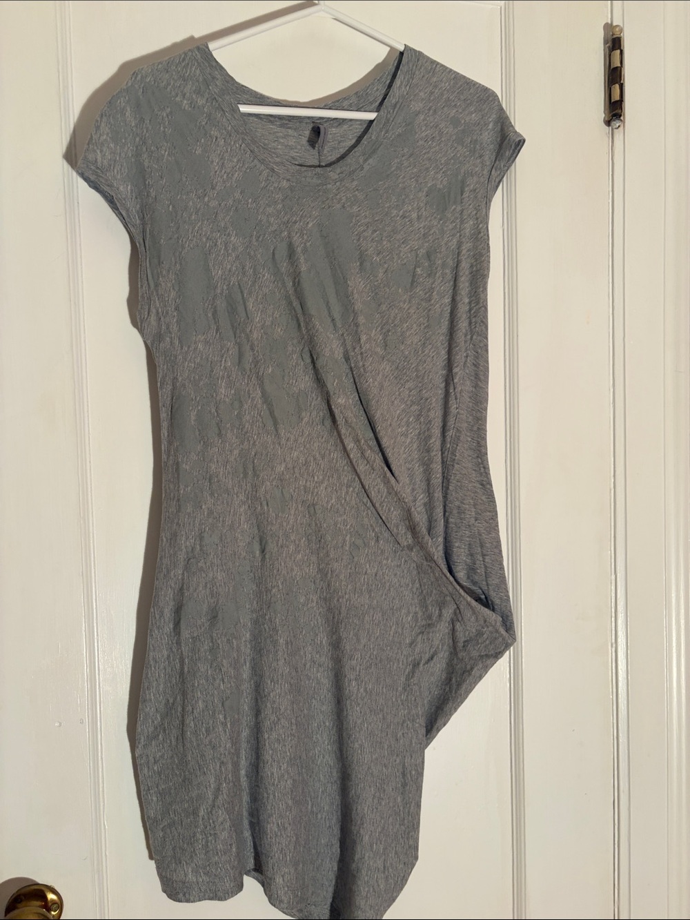 JNBY assymetric grey t-shirt dress